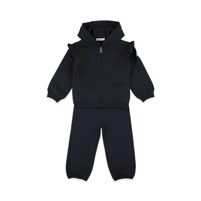MONCLER Kids Hoodie And Joggers "Dark Blue"