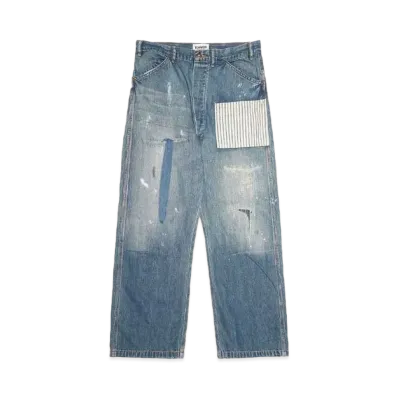 BOW WOW LAPD PRISONER DENIM PT AGING "INDIGO AGING"
