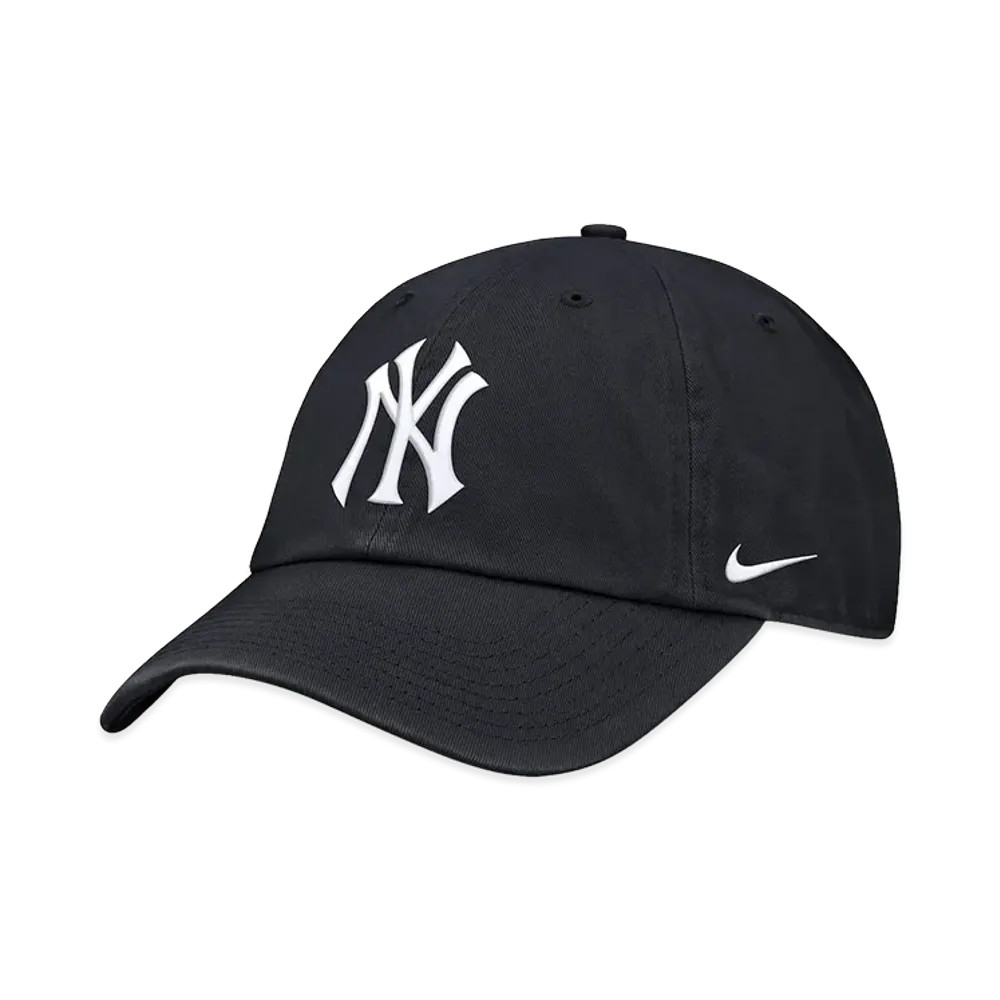 MLB x Nike Yankees Primetime Organic Cotton Cap NY Logo "Pitch Blue"