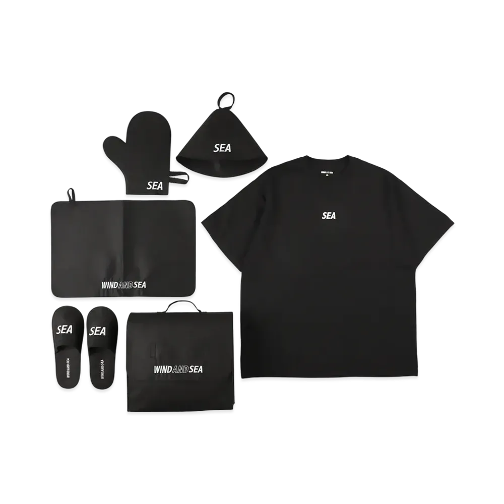 WIND AND SEA Sauna Set "Black"