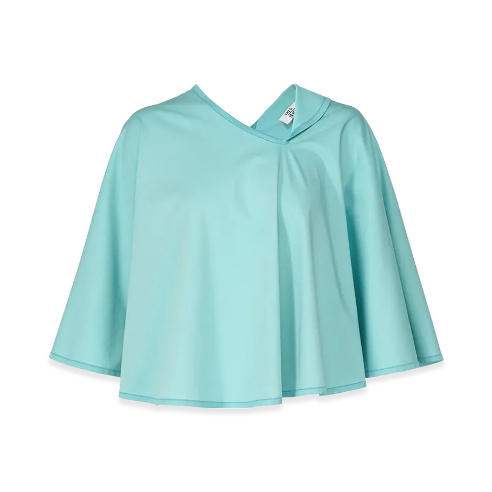 132 5. ISSEY MIYAKE Arc Jersey "Aqua Blue"