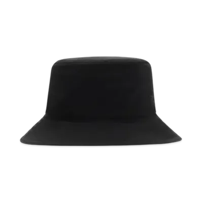 Burberry Reversible Gabardine Bucket Hat "Black/Sand"