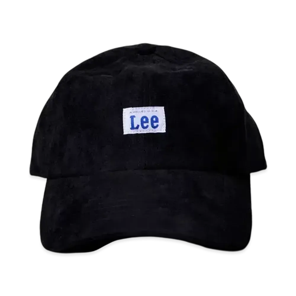 Lee Low Cap Suede "Black"
