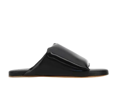 Bottega Veneta Women's Nappa Leather Cushion Sandals "Black"