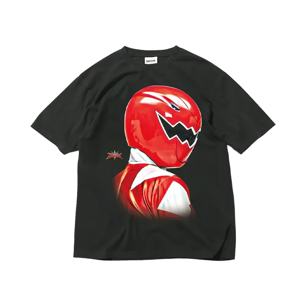 スーパー戦隊 x HOMEGAME \ 2003 アバレッド TEE "BLACK"