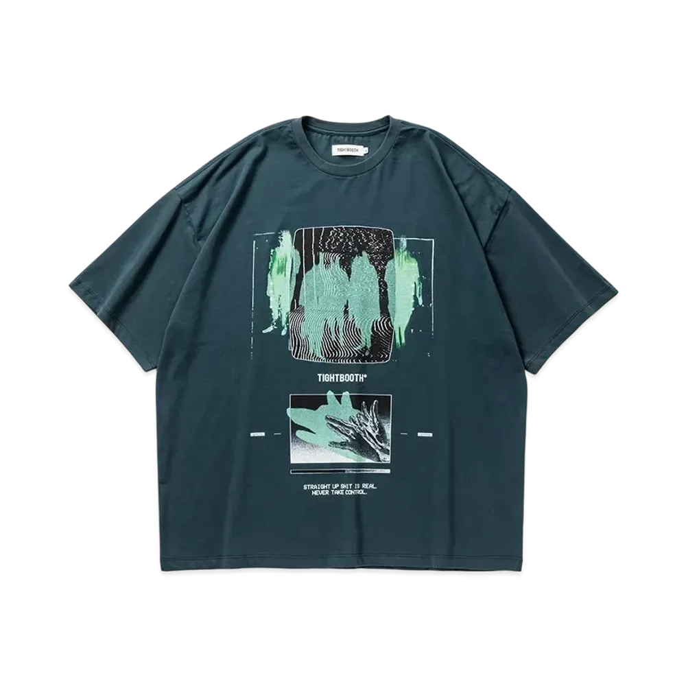 TIGHTBOOTH Shadow S/S T-Shirt "Blue Charcoal"