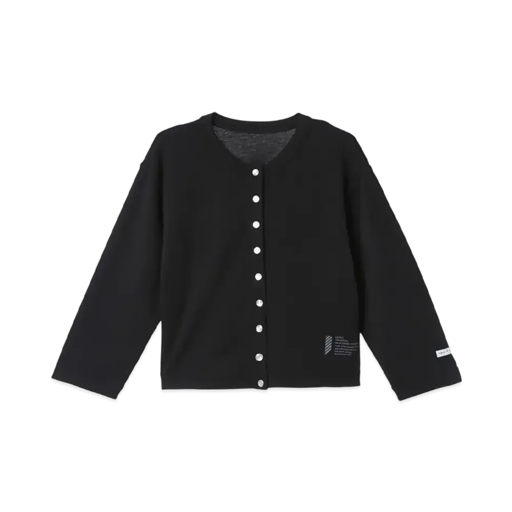 HELLY HANSEN x agnes b. LIFA Merino Cardigan Pressions "Balck"