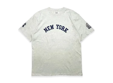STABRIDGE x MLB x Fanatics 17th Anniversary Tee (New York Yankees) "Light Gray"