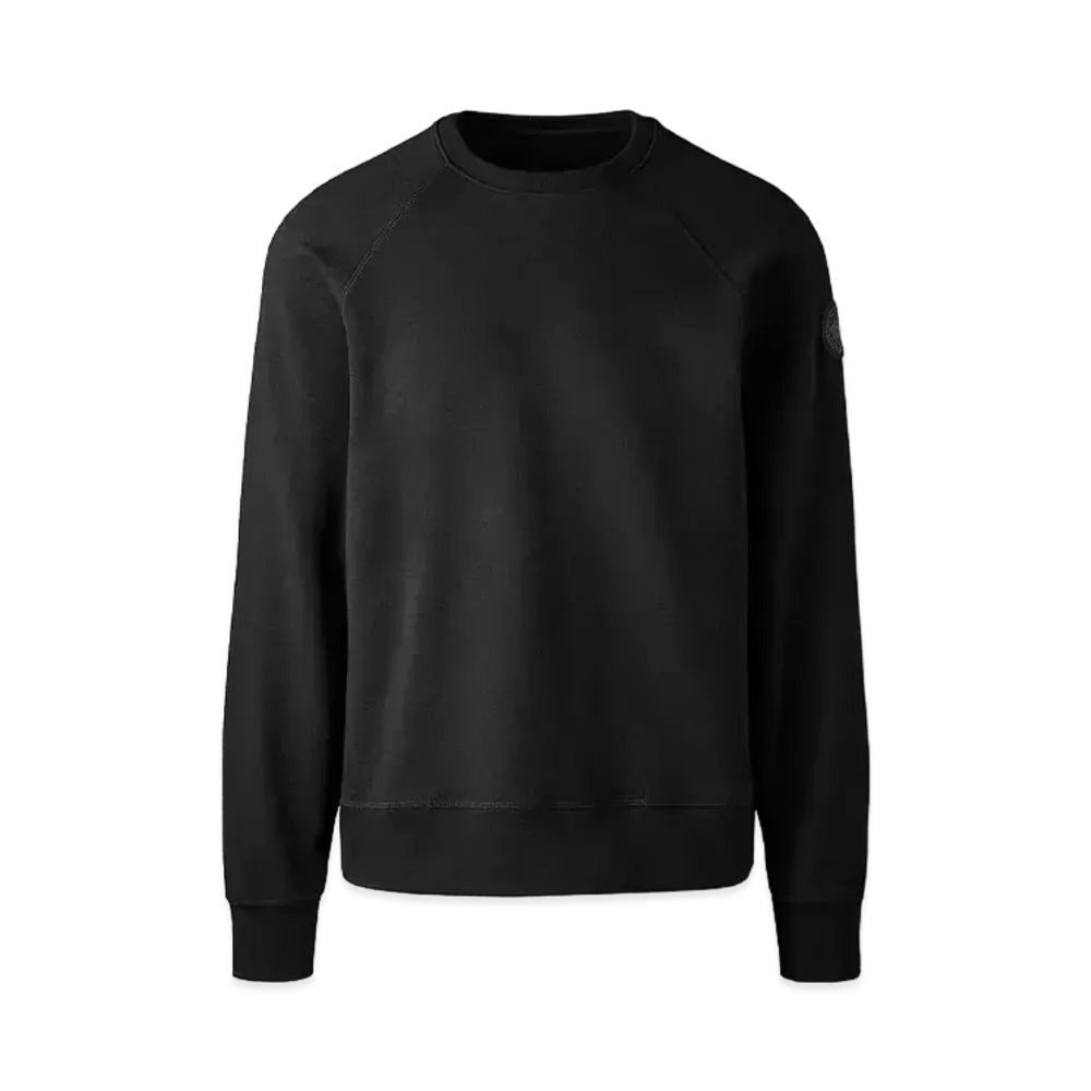 CANADA GOOSE Huron Crewneck "Black"