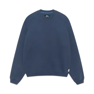 Stussy Fleece Raglan Crew "Navy"
