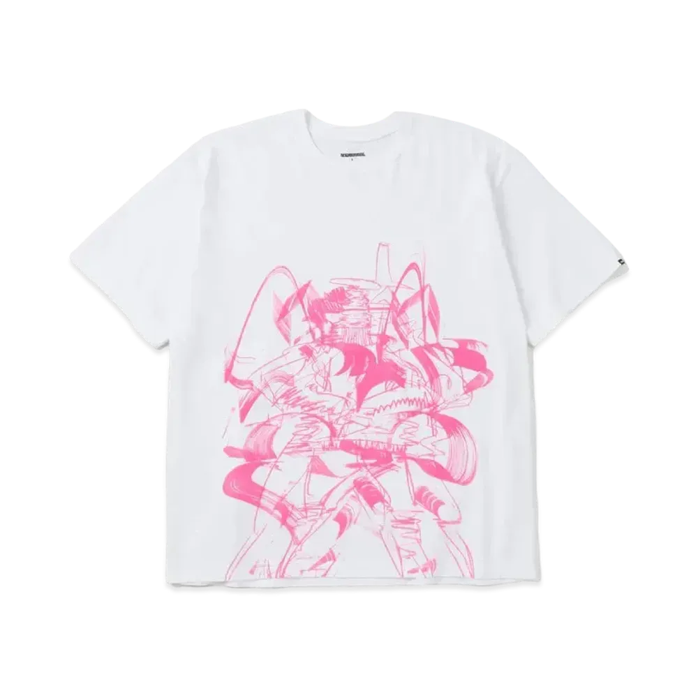 ネイバーフッド NH x 小畑多丘 . Tシャツ SS-2 "ホワイト"