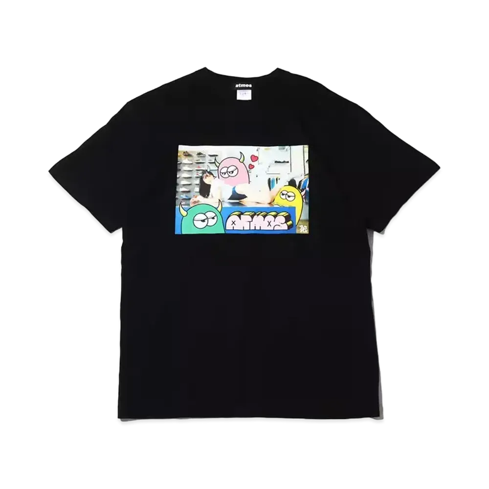 atmos x AMATSU MARINA Moya Tee "Black"