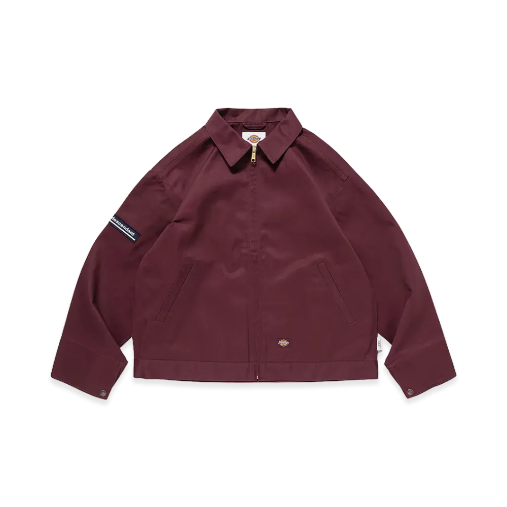 DESCENDANT x Dickies Eddieco TC Twill Jacket "Burgundy"