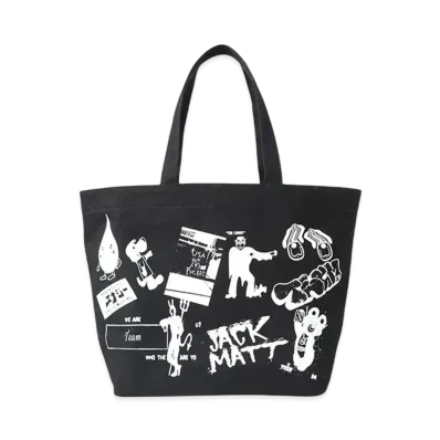 RHC Ron Herman x Team Graphic Tote Bag Bag "Black"