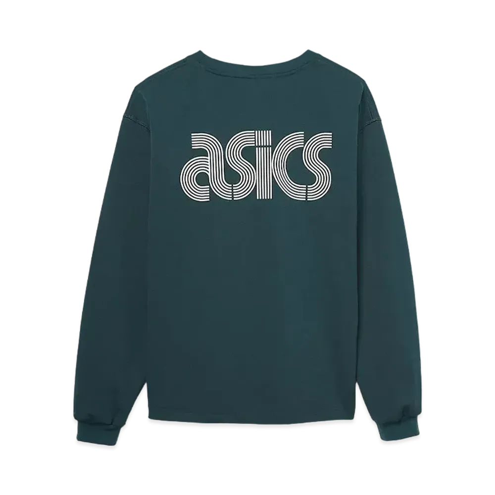 Asics Graphic Ls Tee "Dark Neptune"