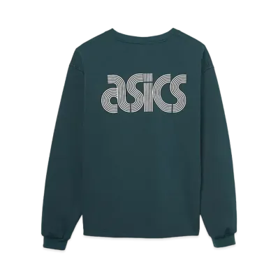 Asics Graphic Ls Tee "Dark Neptune"