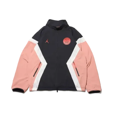 Nike Jordan x PSG Anthem Jacket "Rust Pink/Off Noir/Sail/Infra Red"