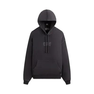 Kith Stitch Classic Logo Nelson Hoodie "Black"