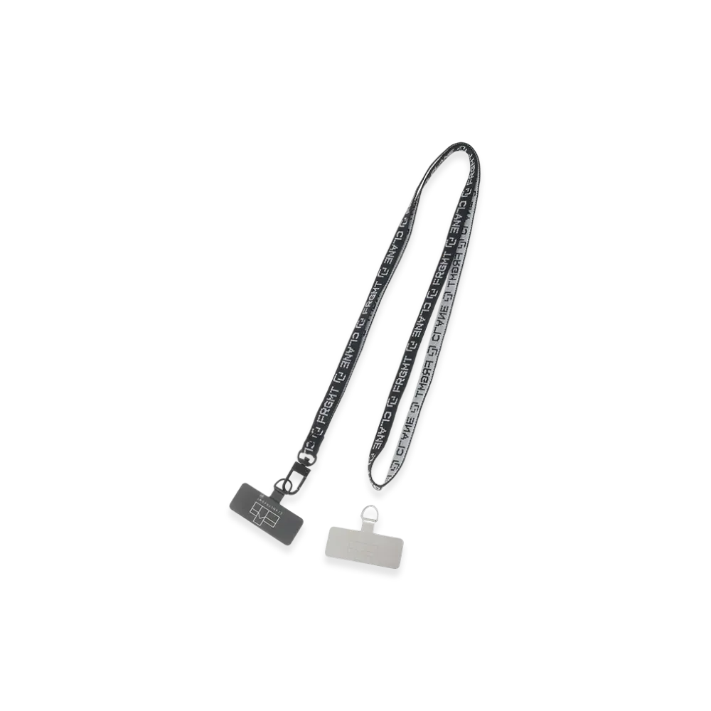 FRAGMENT x CLANE Phone Strap "Black"