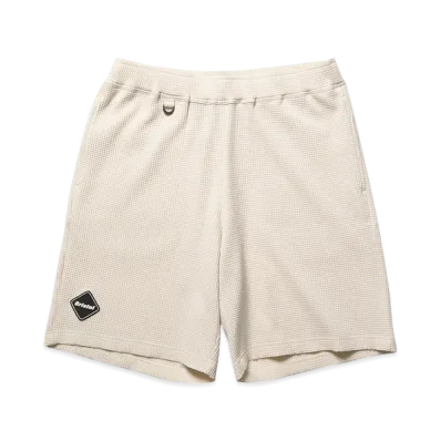 F.C.Real Bristol Tech Waffle Lounge Shorts "Off White"