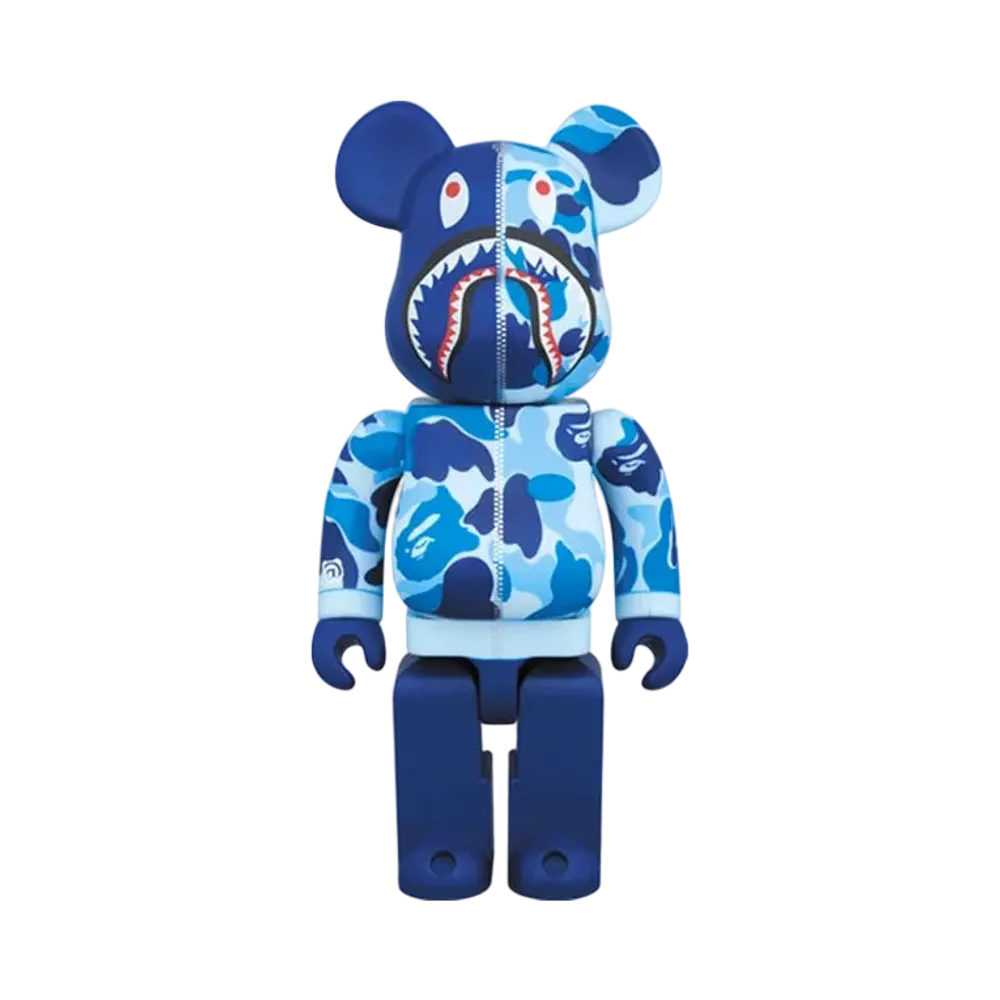Bearbrick x BAPE Camo Shark 400%