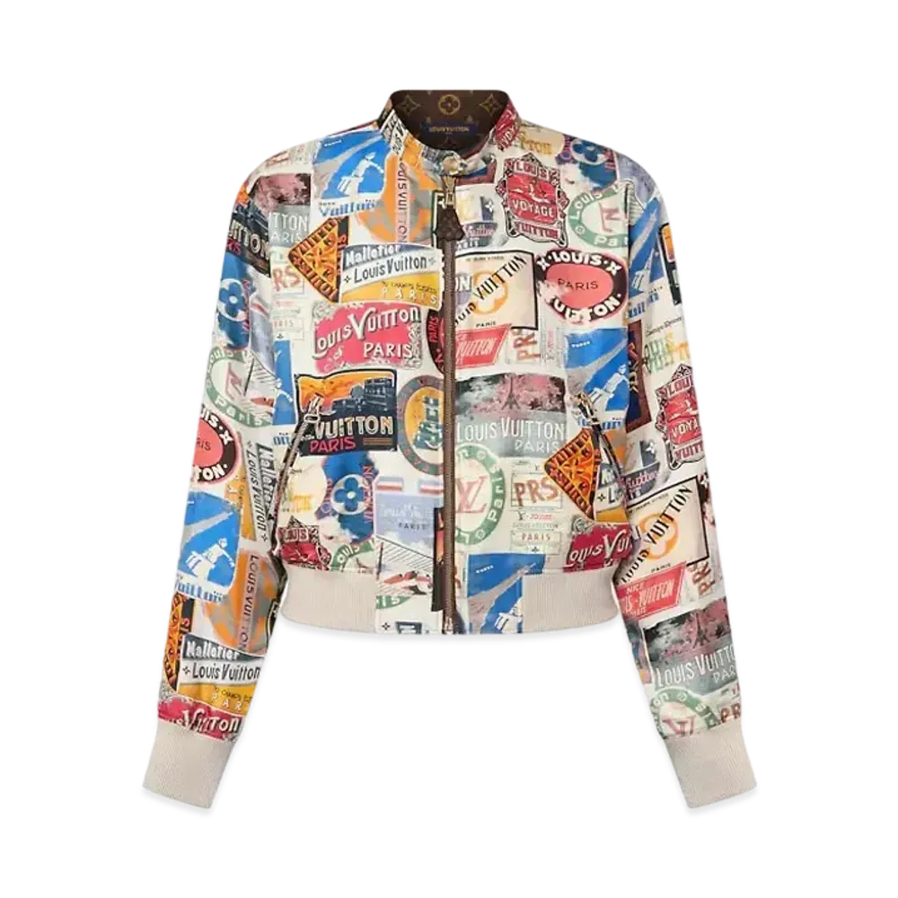 Louis Vuitton Reversible Elysee Palace Bomber Jacket "Ivory"