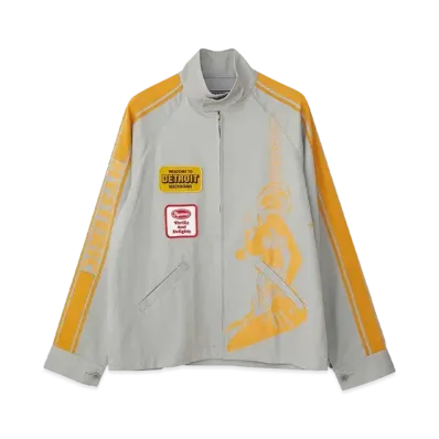 HYSTERIC GLAMOUR Detroit Rock Racing Jacket "Gray"