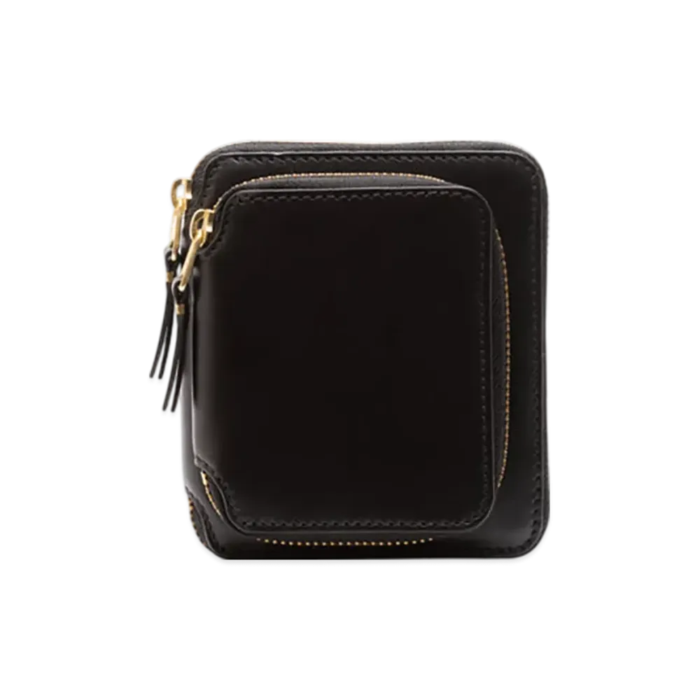 COMME des GARCONS Wallet Classic Leather Outside Pocket Wallet "Black"