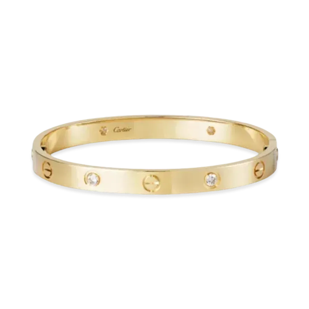 Cartier Love Bracelet, 4 Diamonds
