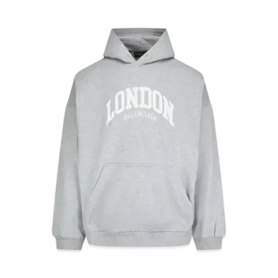 BALENCIAGA Cities London Hoodie "Grey"