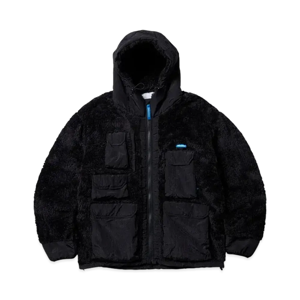 Liberaiders PILE FLEECE UTILITY JACKET "BLACK"