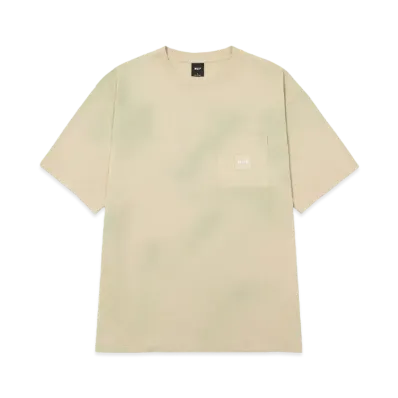 HUF Summer 24 Tie Dye Box Logo Pocket "Toffee"