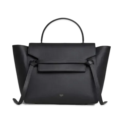 CELINE Mini Belt Bag in Grained Calfskin "Black"