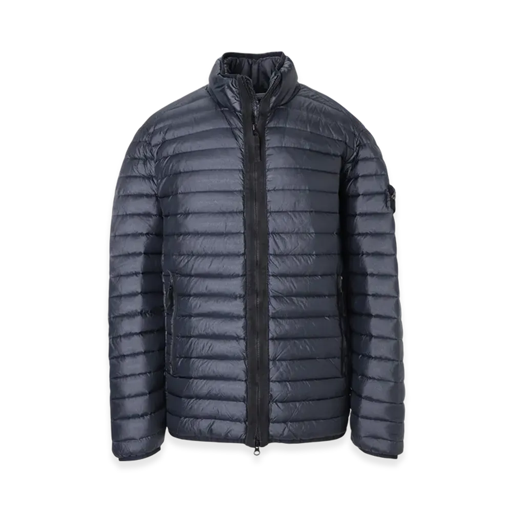 Stone Island Down Jacket 42324 Loom Woven Chambers R-Nylon Down Packable "Navyblue"