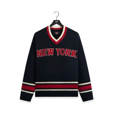 Kith x the New York Knicks Classic Beau Knit Sweater "Nocturnal"