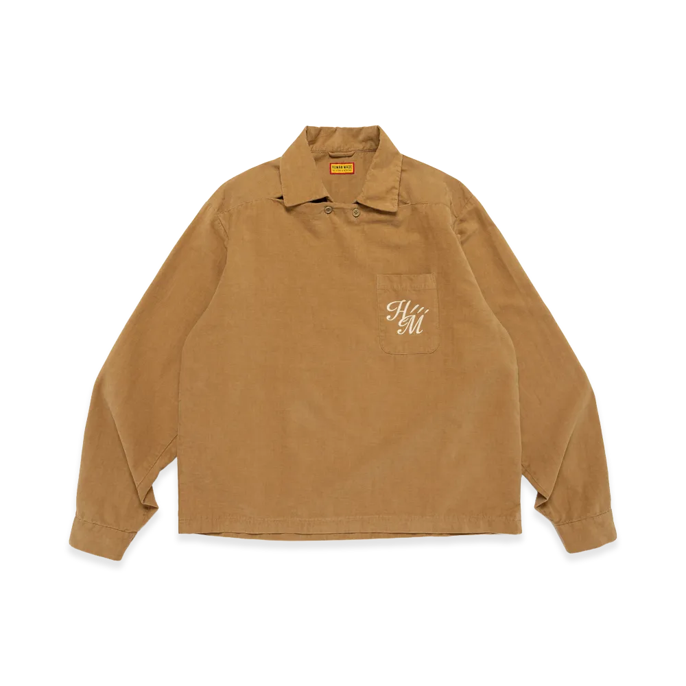 HUMAN MADE Pullover Shirt "Beige"