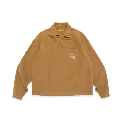 HUMAN MADE Pullover Shirt "Beige"