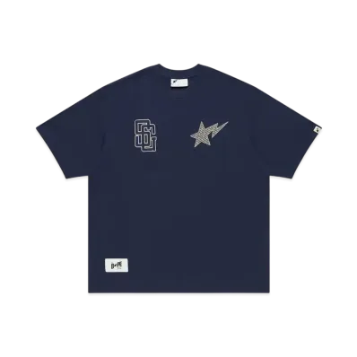 A BATHING APE x Stadium Goods Tee "Navy"