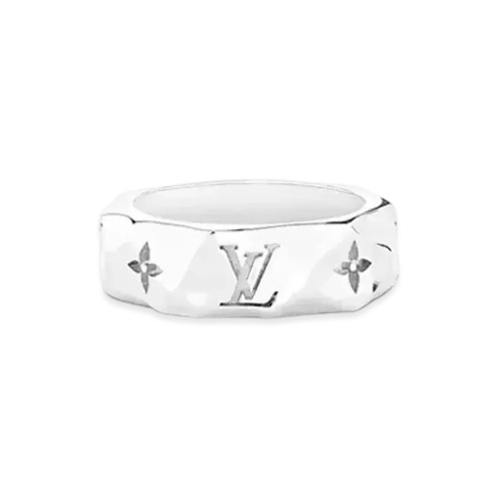 Louis Vuitton Monogram Curved Ring