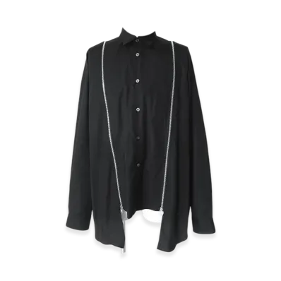 BLACK COMME des GARCONS Cotton Broadcloth "Black"