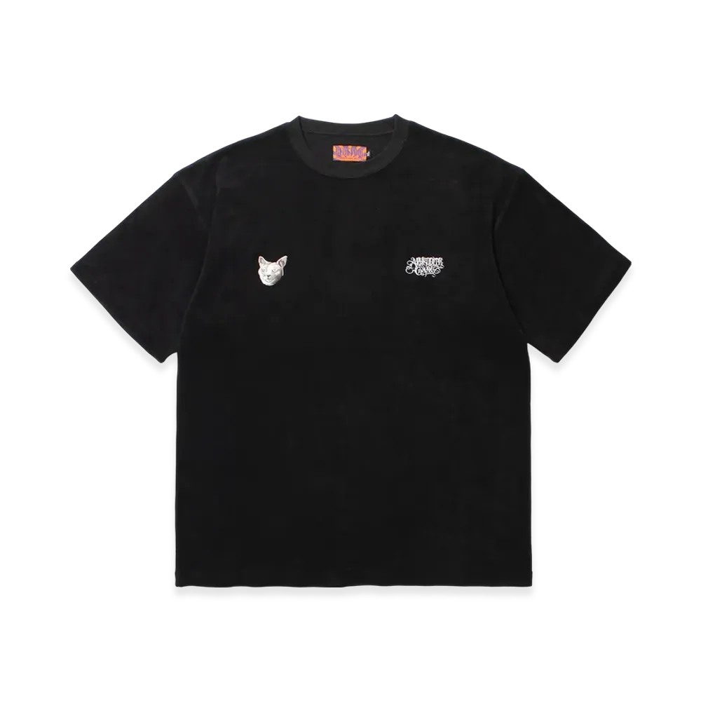 APHRODITEGANG Ryu Embroidery Pile S/S Tee "Black"