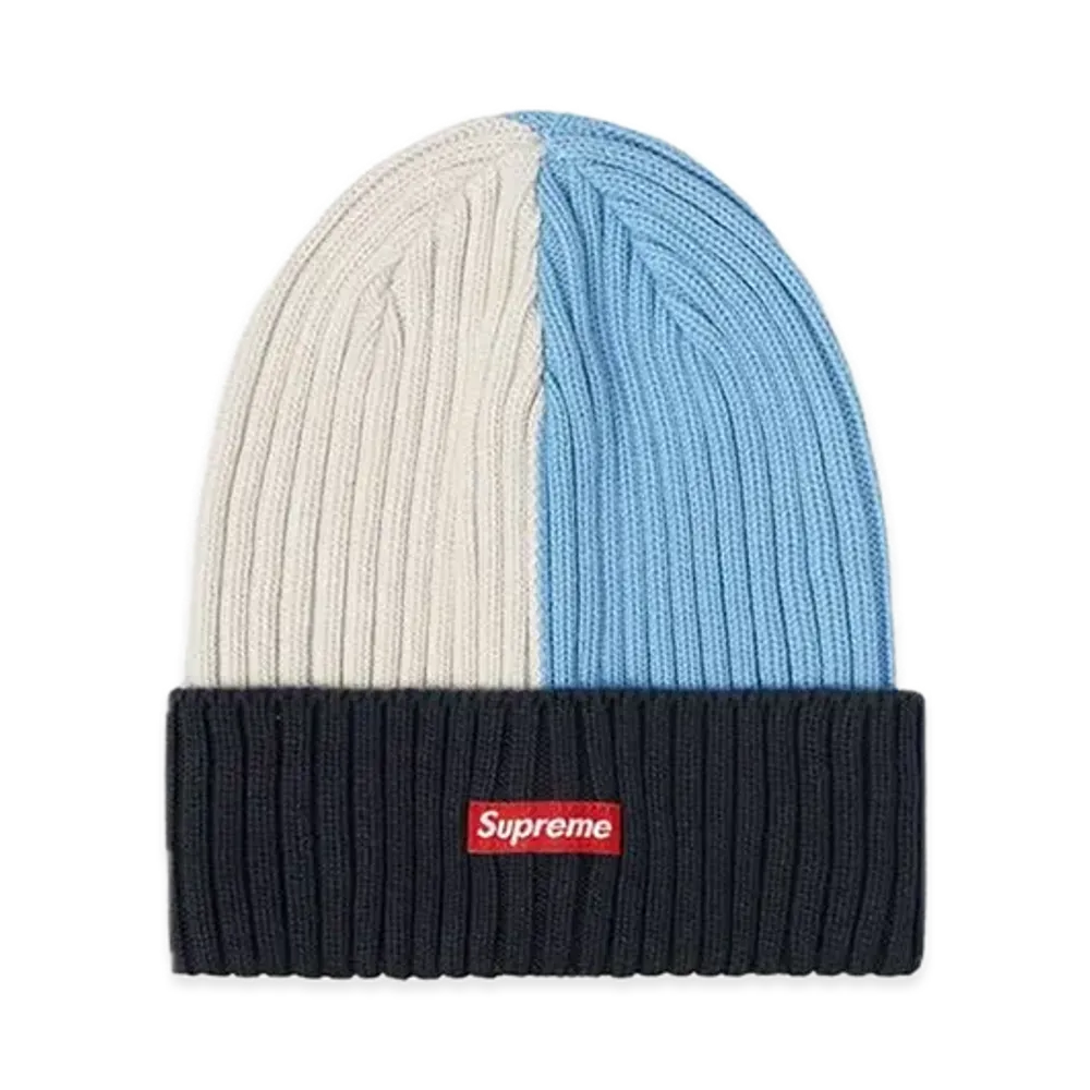 Supreme Overdyed Beanie "Mixed Light Blue"(20SS)