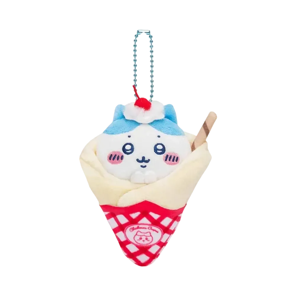 Gray Parka Service -Chiikawa Crepe Kuji- C Prize It turned into a crepe!! Mascot Hachiware