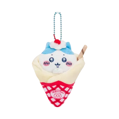 Gray Parka Service -Chiikawa Crepe Kuji- C Prize It turned into a crepe!! Mascot Hachiware