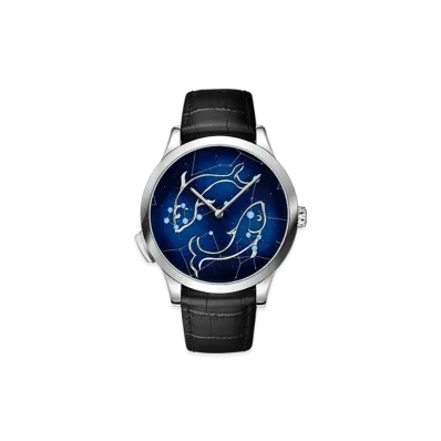 Van Cleef & Arpels Midnight Zodiaque Lumineux Piscium Pisces watch "18K White gold"