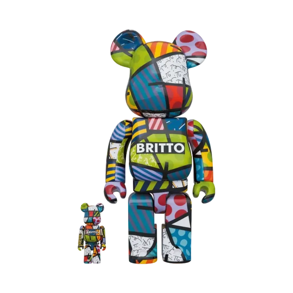 Bearbrick Romero Britto 100% & 400%