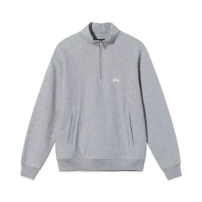 Stussy OVERDYED MOCK "Grey Heather"