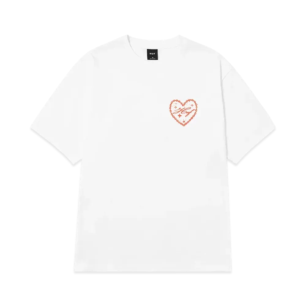 HUF Summer 25 Be Mine Tee "White"