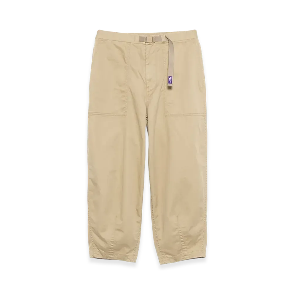 The North Face Purple Label Coolmax Chino Wide Cropped Pants "Beige"