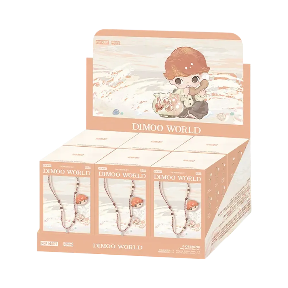 POP MART DIMOO The Missing Day Series Figures-Phone Charm Blind Box [Assortment Box]
